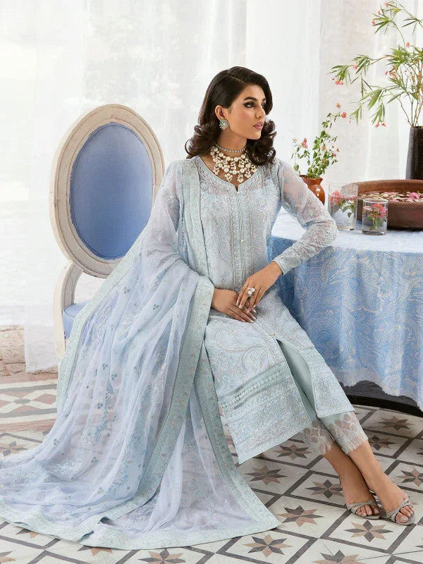 Gulaal | Embroidered Chiffon 23 | Wisteria - Rang-e-Khaas