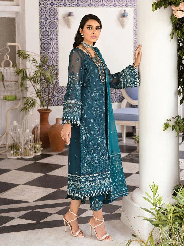 Gulaal | Embroidered Chiffon 23 | Reyah - Rang-e-Khaas