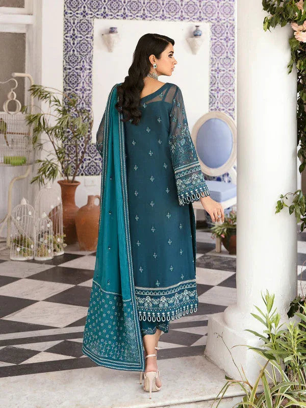 Gulaal | Embroidered Chiffon 23 | Reyah - Rang-e-Khaas