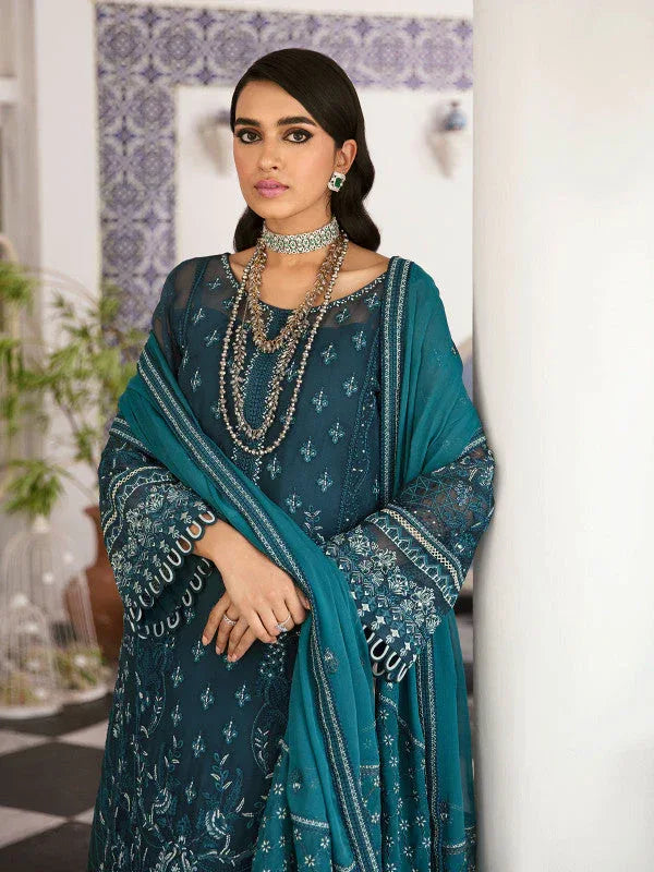Gulaal | Embroidered Chiffon 23 | Reyah - Rang-e-Khaas