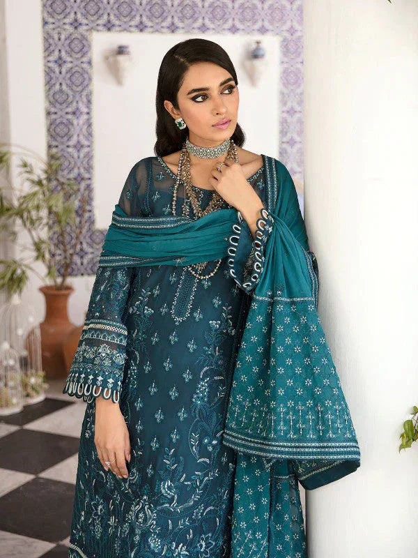 Gulaal | Embroidered Chiffon 23 | Reyah - Rang-e-Khaas