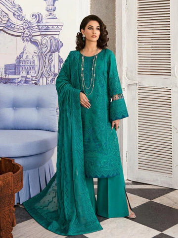 Gulaal | Embroidered Chiffon 23 | Sairaab - Rang-e-Khaas