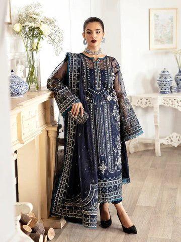 Gulaal | Embroidered Chiffon 23 | SABELA GL-LP-V2-15 - Rang-e-Khaas