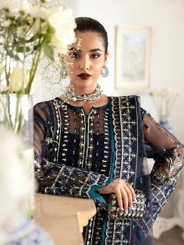 Gulaal | Embroidered Chiffon 23 | SABELA GL-LP-V2-15 - Rang-e-Khaas