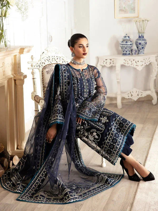 Gulaal | Embroidered Chiffon 23 | SABELA GL-LP-V2-15 - Rang-e-Khaas