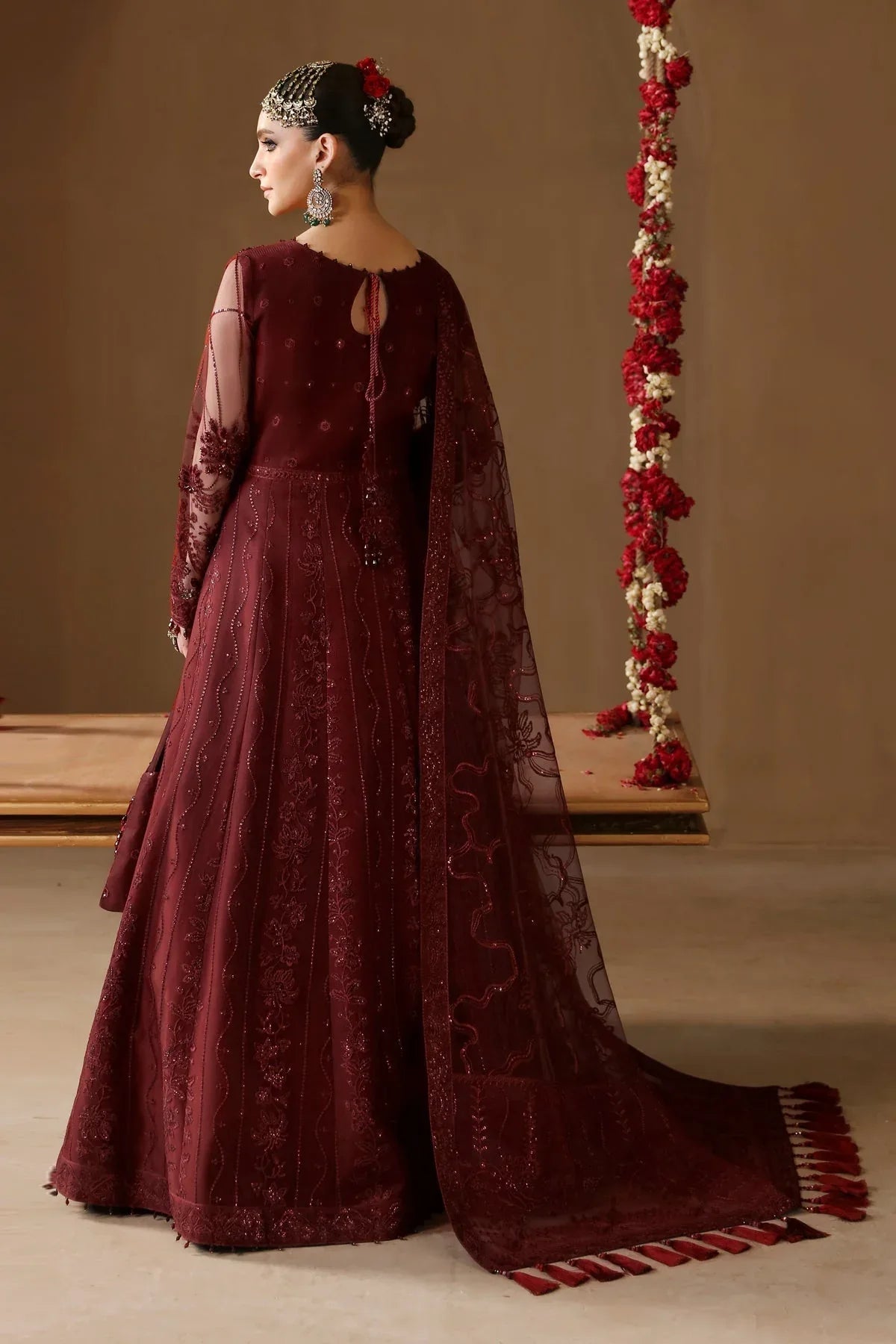 Alizeh | Reena Wedding Formals | AF-HM-4022-GULAB - Rang-e-Khaas