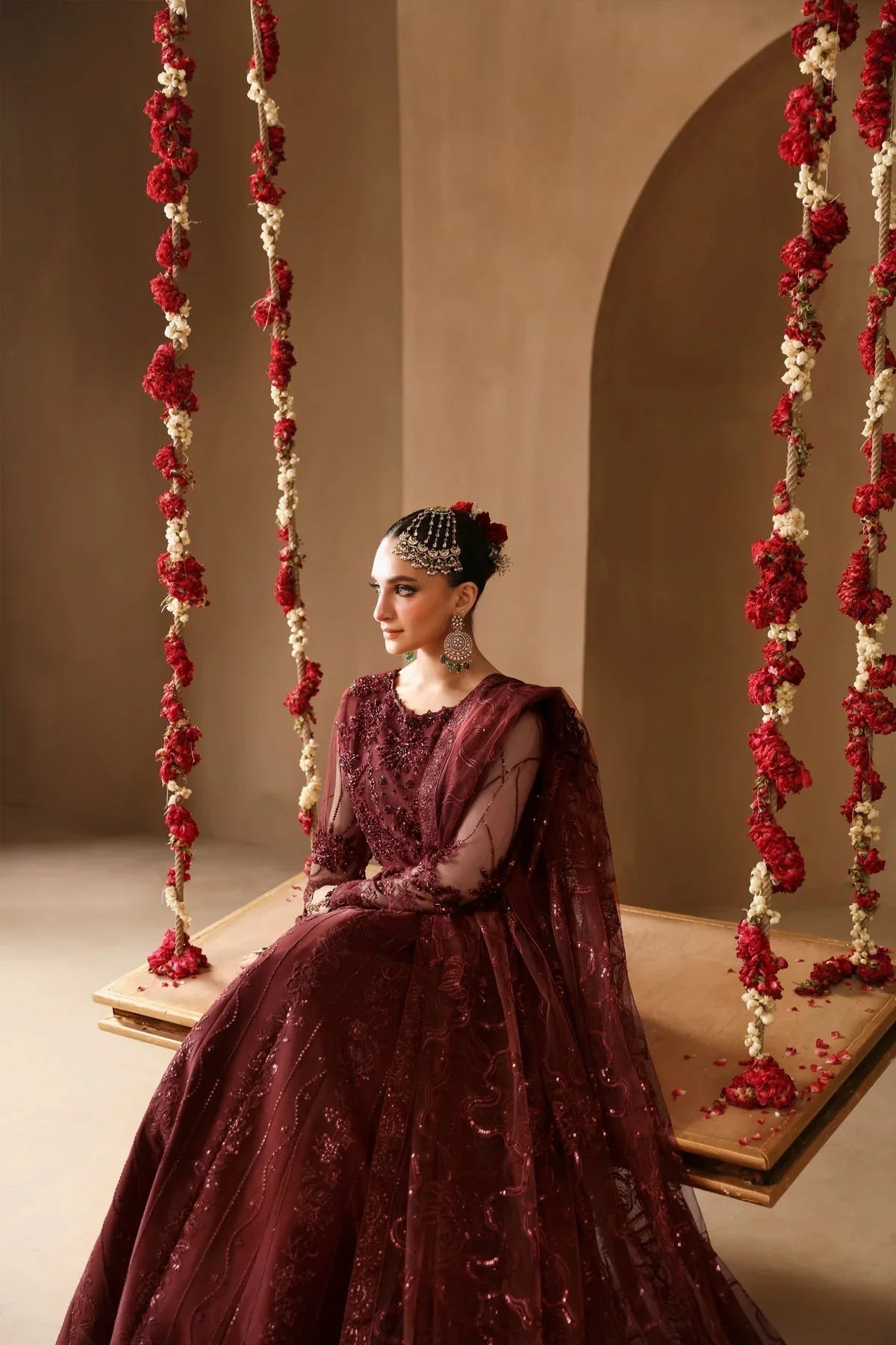 Alizeh | Reena Wedding Formals | AF-HM-4022-GULAB - Rang-e-Khaas