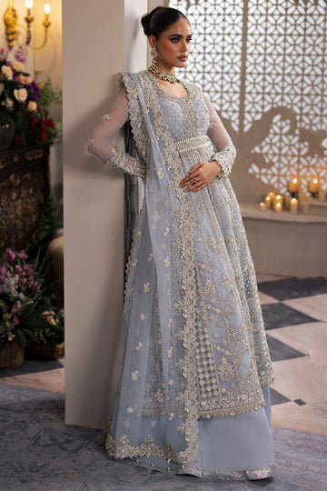 Gossamer by Zaha Embroidered Organza 3Pc Suit ZC24-01 Sofina - Rang-e-Khaas