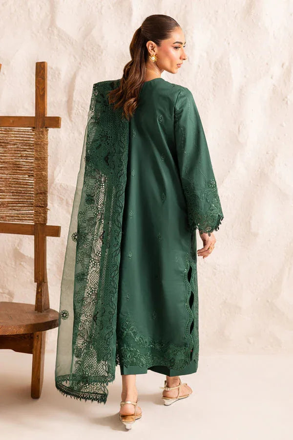 Marjjan | Guzel Lawn | SMC 206-B (Green) - Rang-e-Khaas