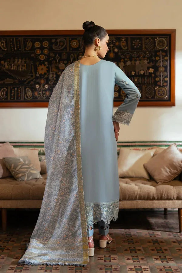 Aabyaan | Miraal Signature Embroidered Viscose | MALEEN (AV-04) - Rang-e-Khaas