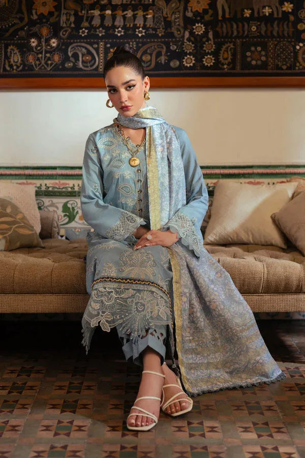 Aabyaan | Miraal Signature Embroidered Viscose | MALEEN (AV-04) - Rang-e-Khaas