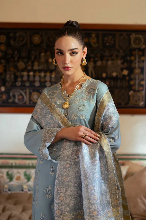 Aabyaan | Miraal Signature Embroidered Viscose | MALEEN (AV-04) - Rang-e-Khaas