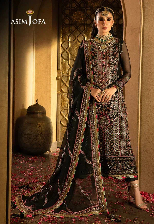 Asim Jofa | Velvet Festive 23 | AJVF-01 - Rang-e-Khaas