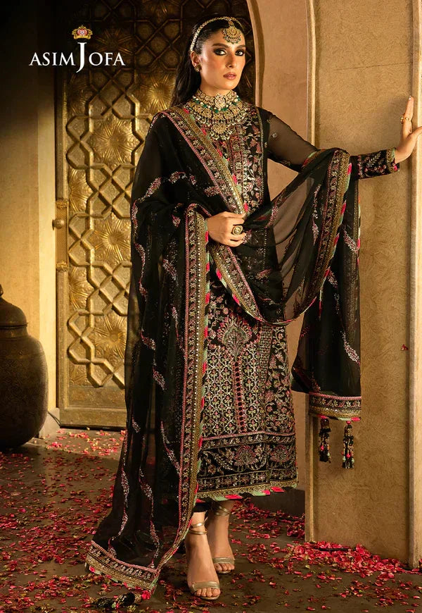 Asim Jofa | Velvet Festive 23 | AJVF-01 - Rang-e-Khaas