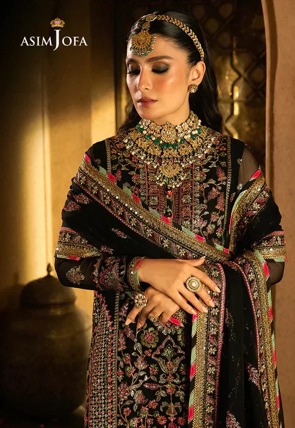 Asim Jofa | Velvet Festive 23 | AJVF-01 - Rang-e-Khaas