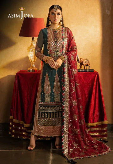 Asim Jofa | Velvet Festive 23 | AJVF-10 - Rang-e-Khaas
