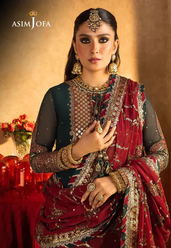 Asim Jofa | Velvet Festive 23 | AJVF-10 - Rang-e-Khaas
