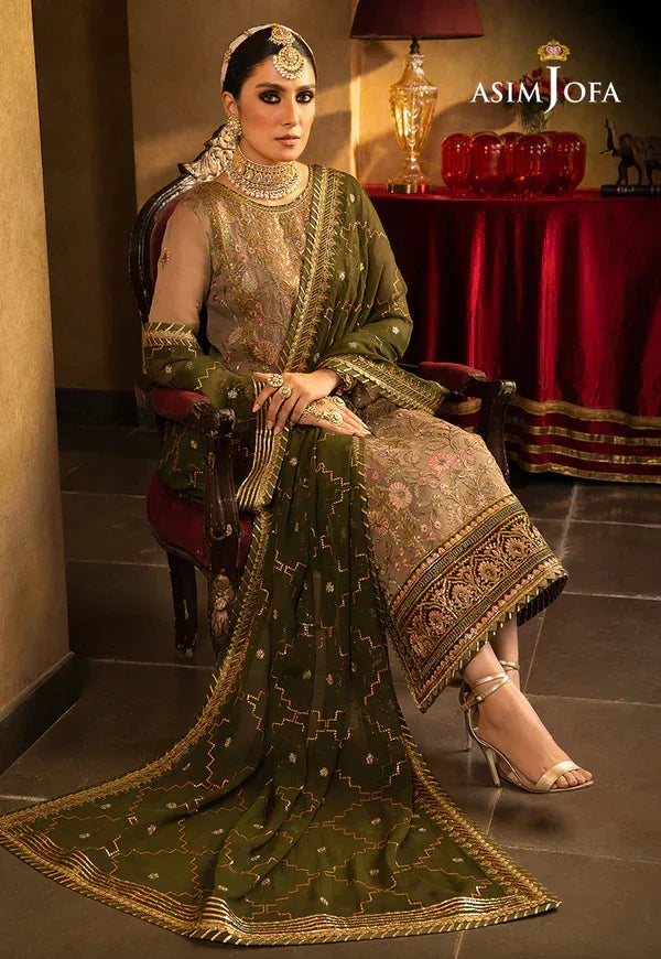 Asim Jofa | Velvet Festive 23 | AJVF-05 - Rang-e-Khaas