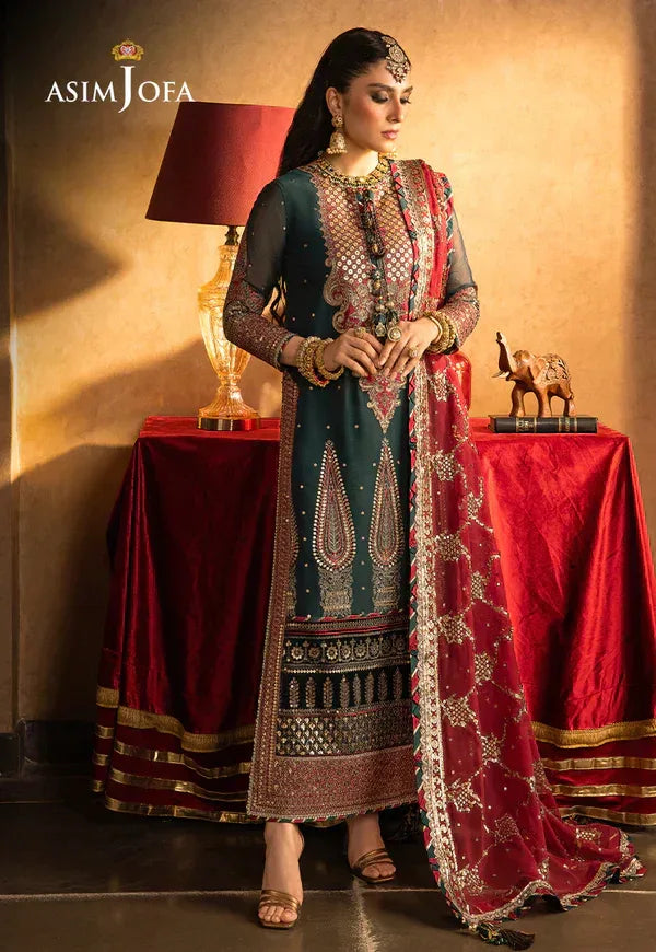 Asim Jofa | Velvet Festive 23 | AJVF-10 - Rang-e-Khaas