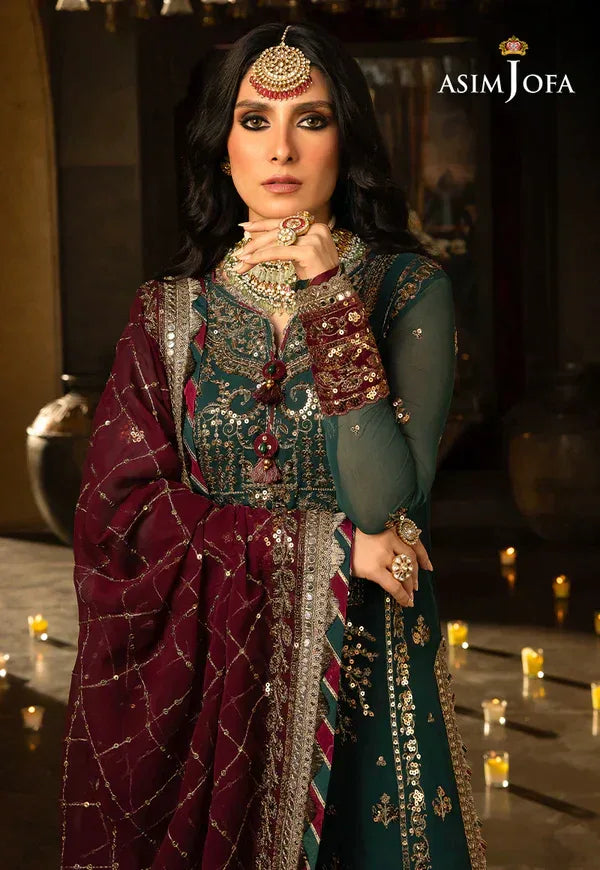 Asim Jofa | Velvet Festive 23 | AJVF-09 - Rang-e-Khaas