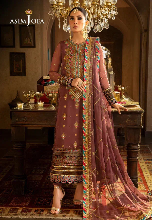 Asim Jofa | Velvet Festive 23 | AJVF-02 - Rang-e-Khaas