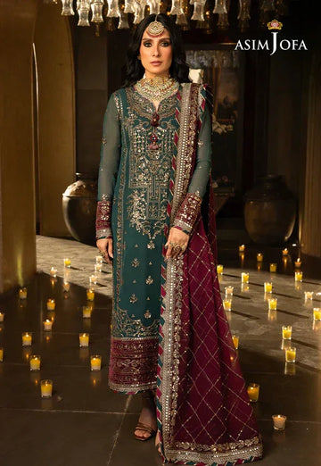 Asim Jofa | Velvet Festive 23 | AJVF-09 - Rang-e-Khaas