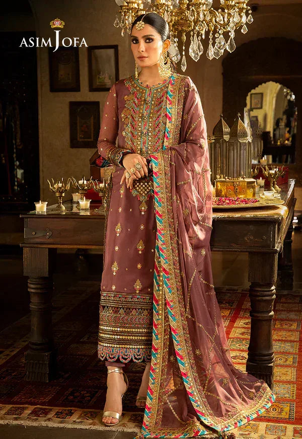 Asim Jofa | Velvet Festive 23 | AJVF-02 - Rang-e-Khaas