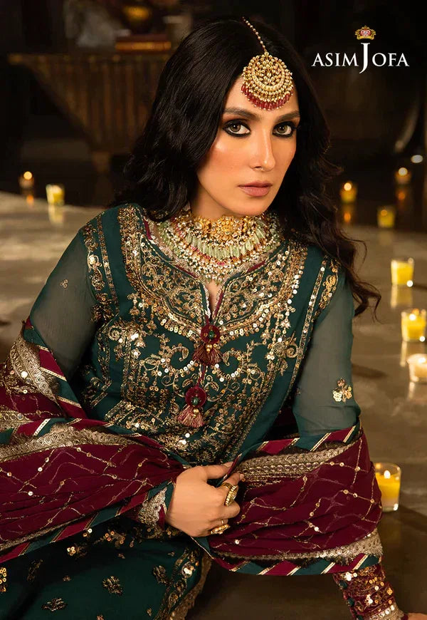 Asim Jofa | Velvet Festive 23 | AJVF-09 - Rang-e-Khaas