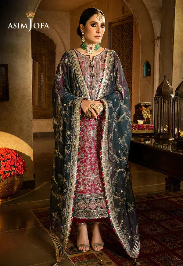 Asim Jofa | Velvet Festive 23 | AJVF-06 - Rang-e-Khaas
