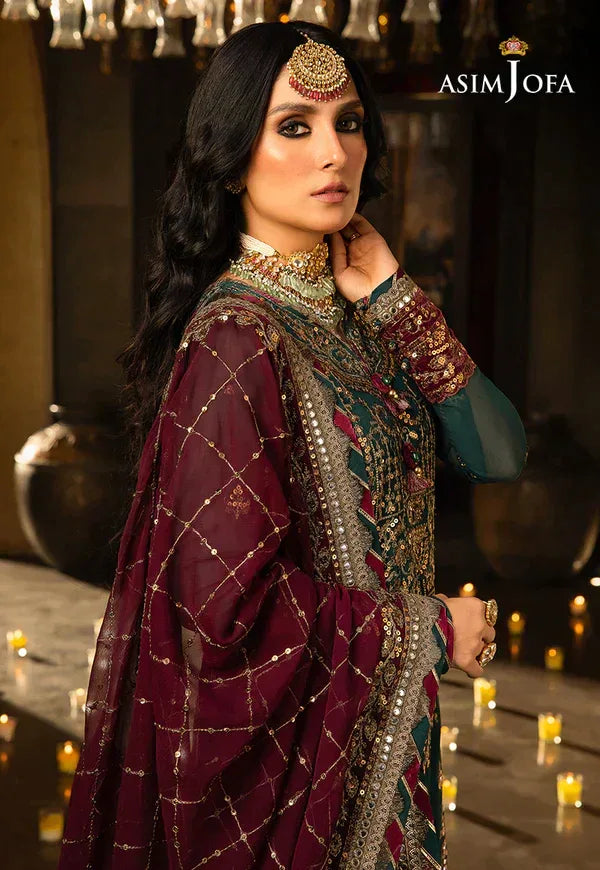 Asim Jofa | Velvet Festive 23 | AJVF-09 - Rang-e-Khaas