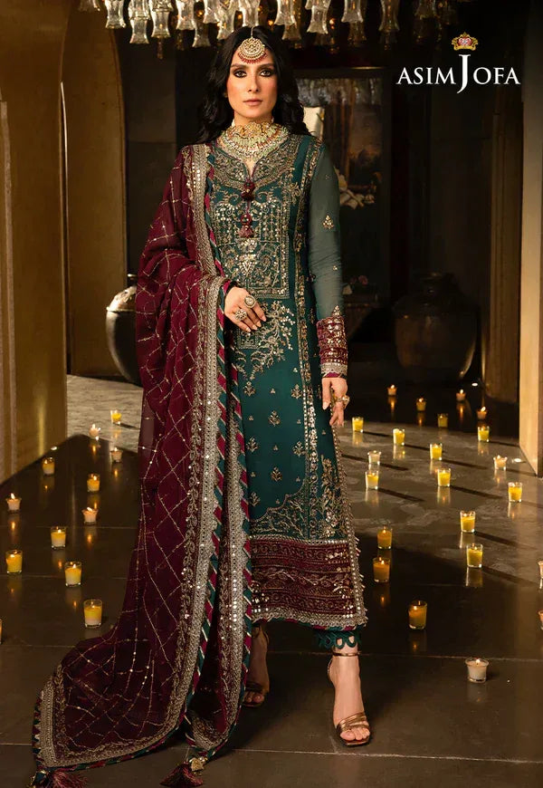 Asim Jofa | Velvet Festive 23 | AJVF-09 - Rang-e-Khaas