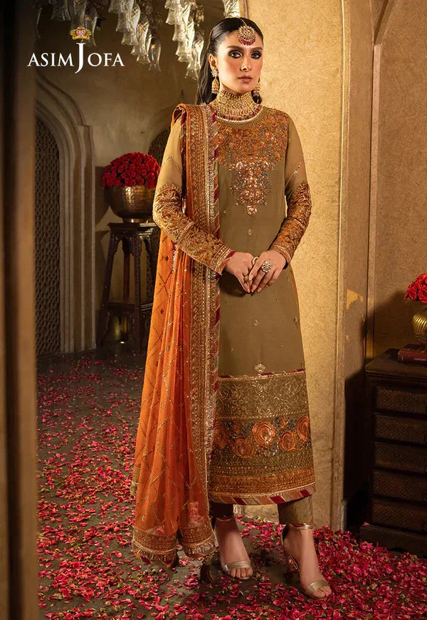 Asim Jofa | Velvet Festive 23 | AJVF-08 - Rang-e-Khaas