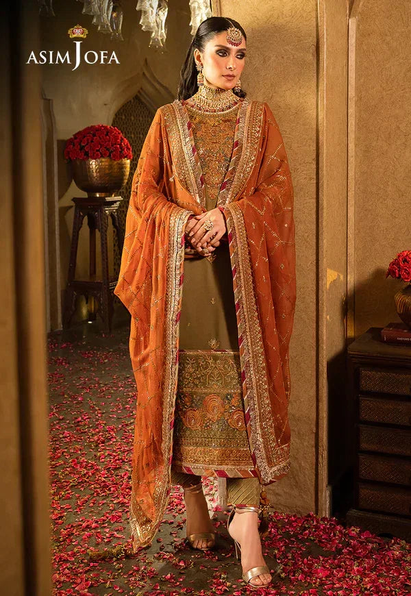 Asim Jofa | Velvet Festive 23 | AJVF-08 - Rang-e-Khaas