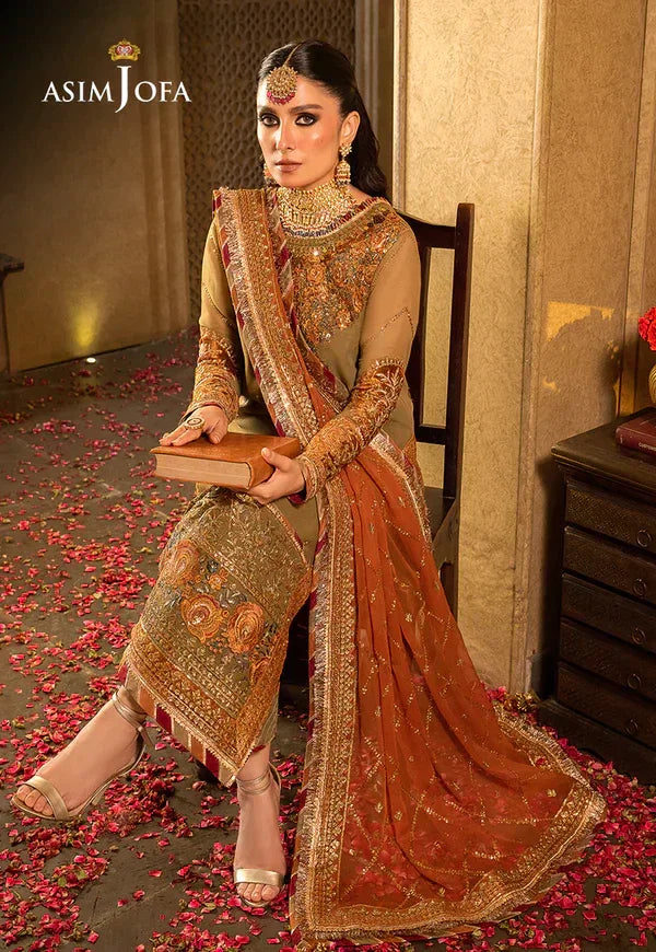 Asim Jofa | Velvet Festive 23 | AJVF-08 - Rang-e-Khaas