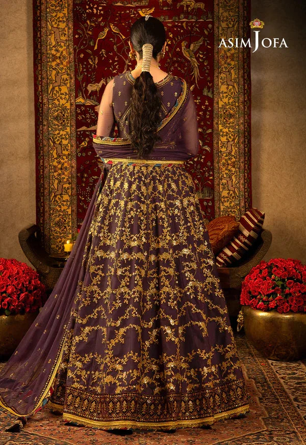Asim Jofa | Velvet Festive 23 | AJVF-03 - Rang-e-Khaas