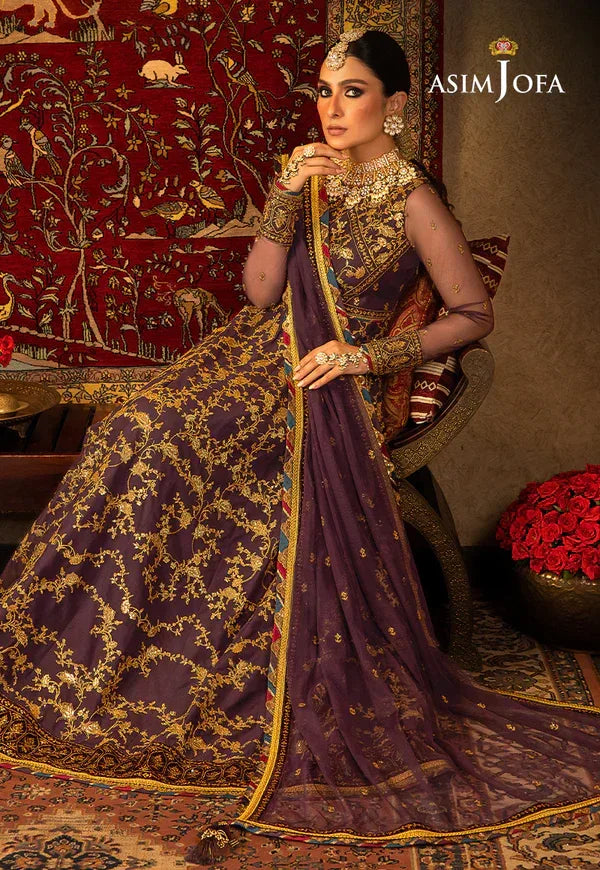 Asim Jofa | Velvet Festive 23 | AJVF-03 - Rang-e-Khaas