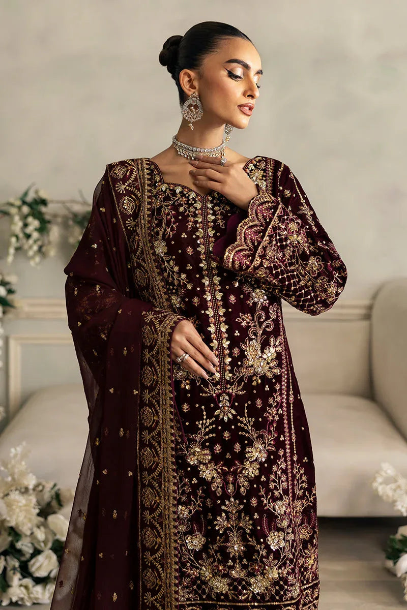 Gulaal | Celeste Velvet 24 | Ember - Rang-e-Khaas