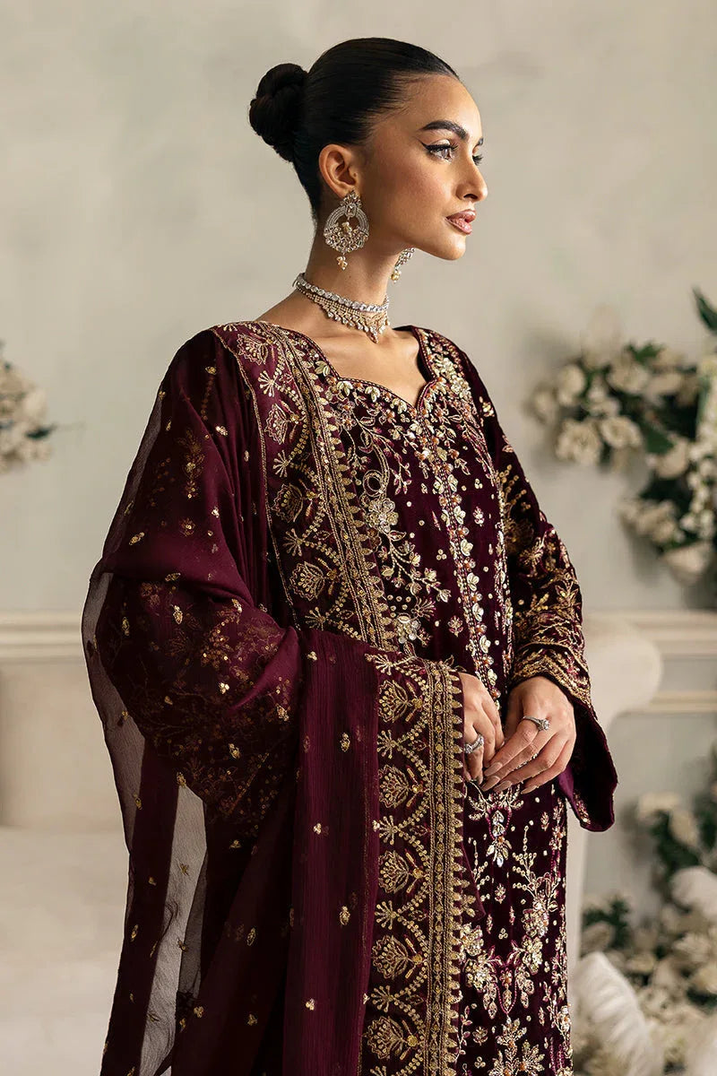 Gulaal | Celeste Velvet 24 | Ember - Rang-e-Khaas