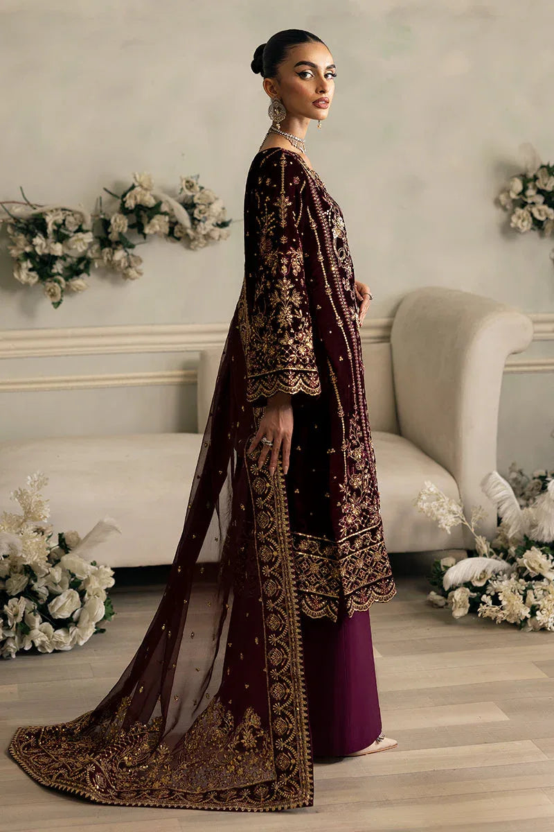 Gulaal | Celeste Velvet 24 | Ember - Rang-e-Khaas