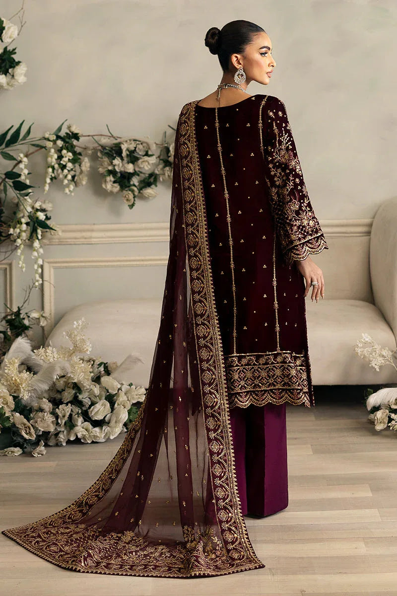 Gulaal | Celeste Velvet 24 | Ember - Rang-e-Khaas