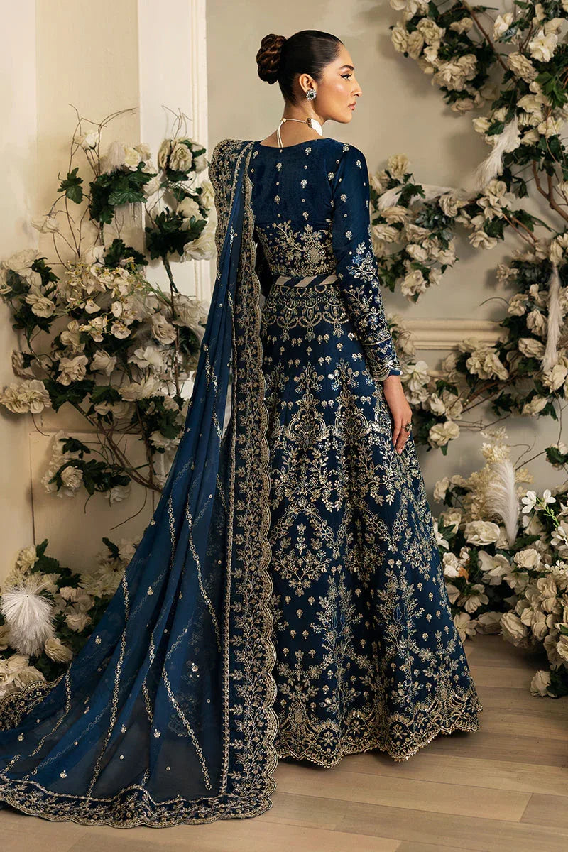 Gulaal | Celeste Velvet 24 | Haze - Rang-e-Khaas