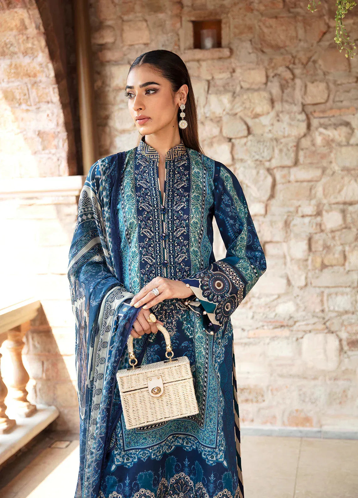 Gulaal | Springtime Ballet | AZUR (GL-L-24V1-08) - Rang-e-Khaas