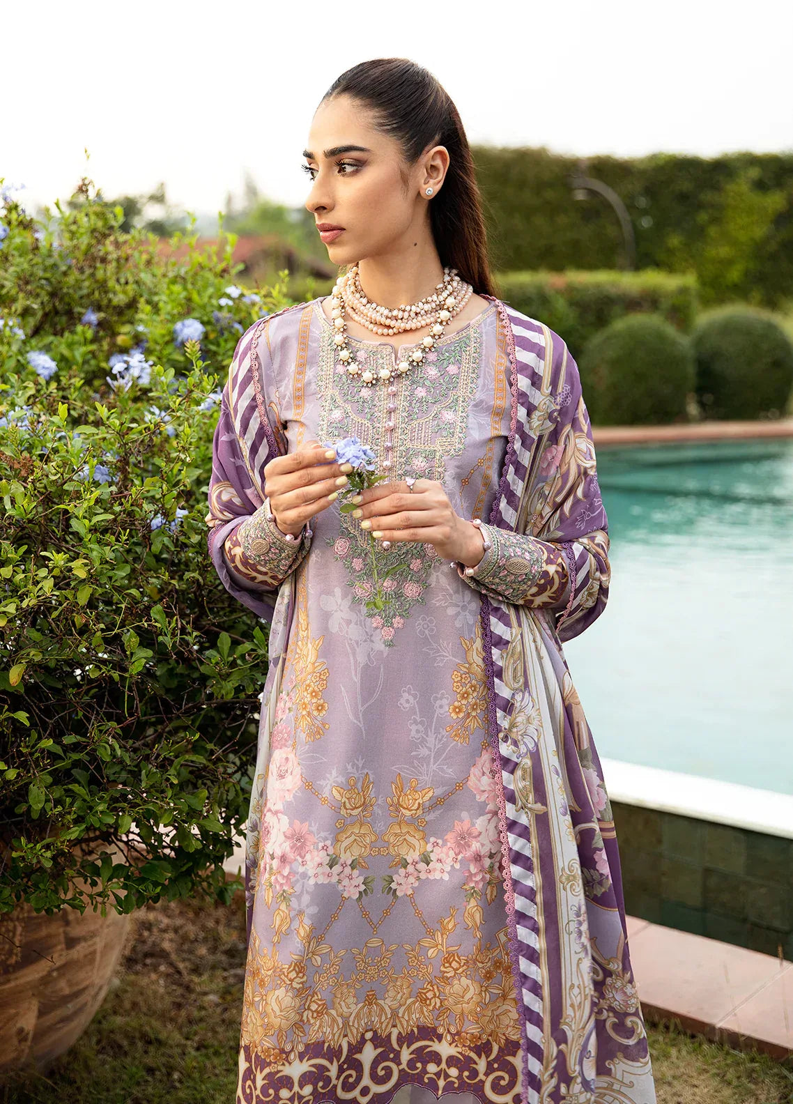 Gulaal | Springtime Ballet | LAVANDE (GL-L-24V1-05) - Rang-e-Khaas