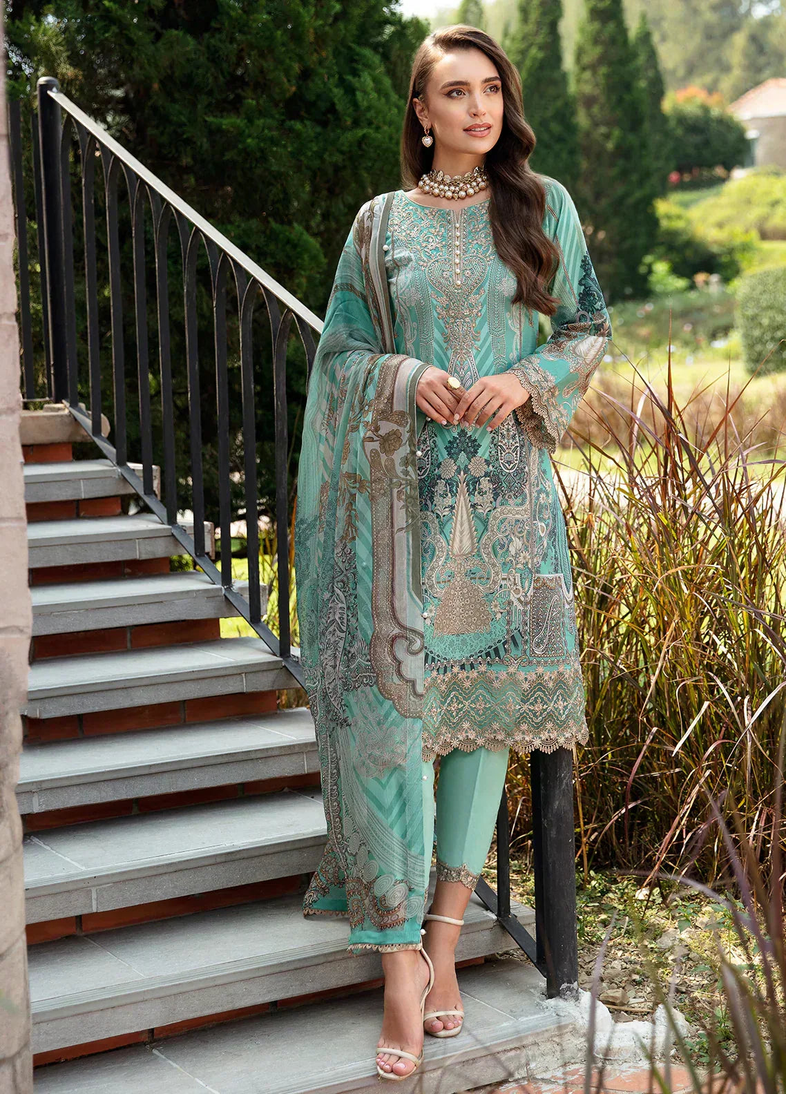 Gulaal | Springtime Ballet | CELINE (GL-L-24V1-06) - Rang-e-Khaas