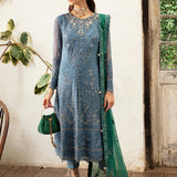 Gulaal | Embroidered Chiffon Eid Collection | HELIA