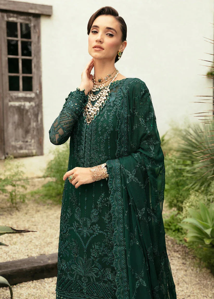 Gulaal | Embroidered Chiffon Eid Collection | CASSIA - Rang-e-Khaas