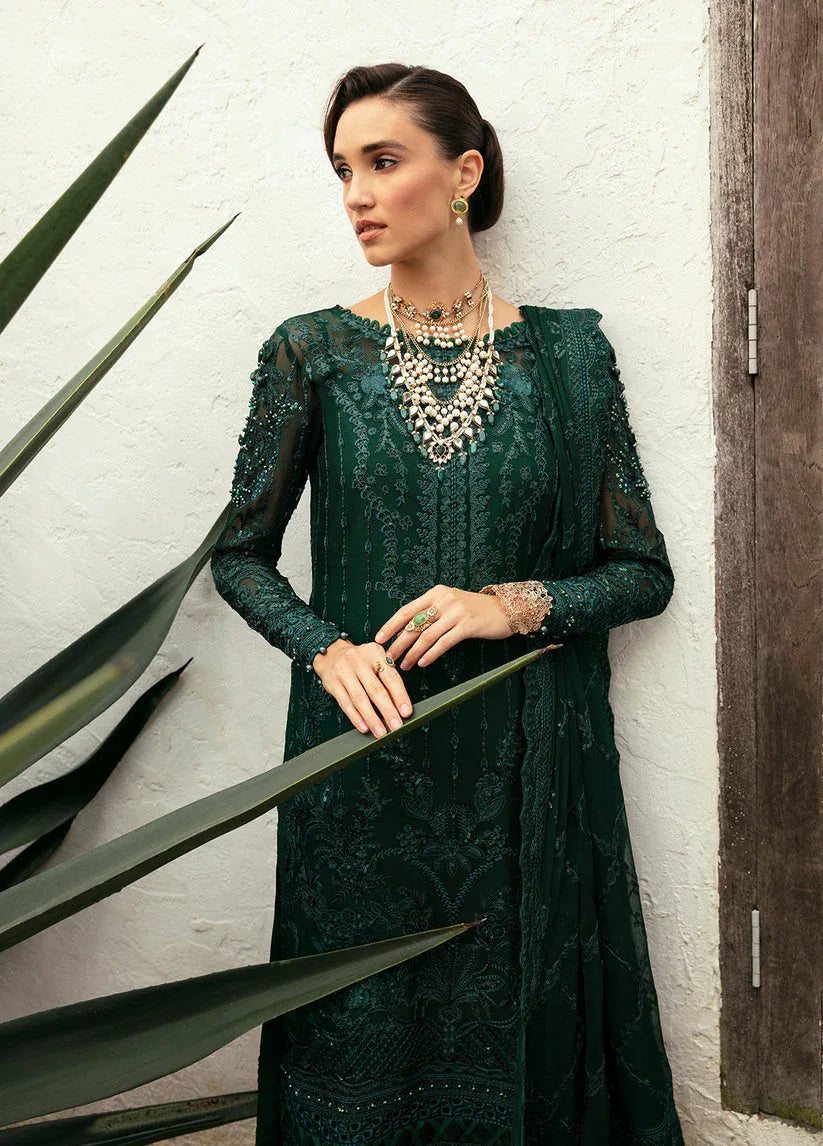 Gulaal | Embroidered Chiffon Eid Collection | CASSIA - Rang-e-Khaas