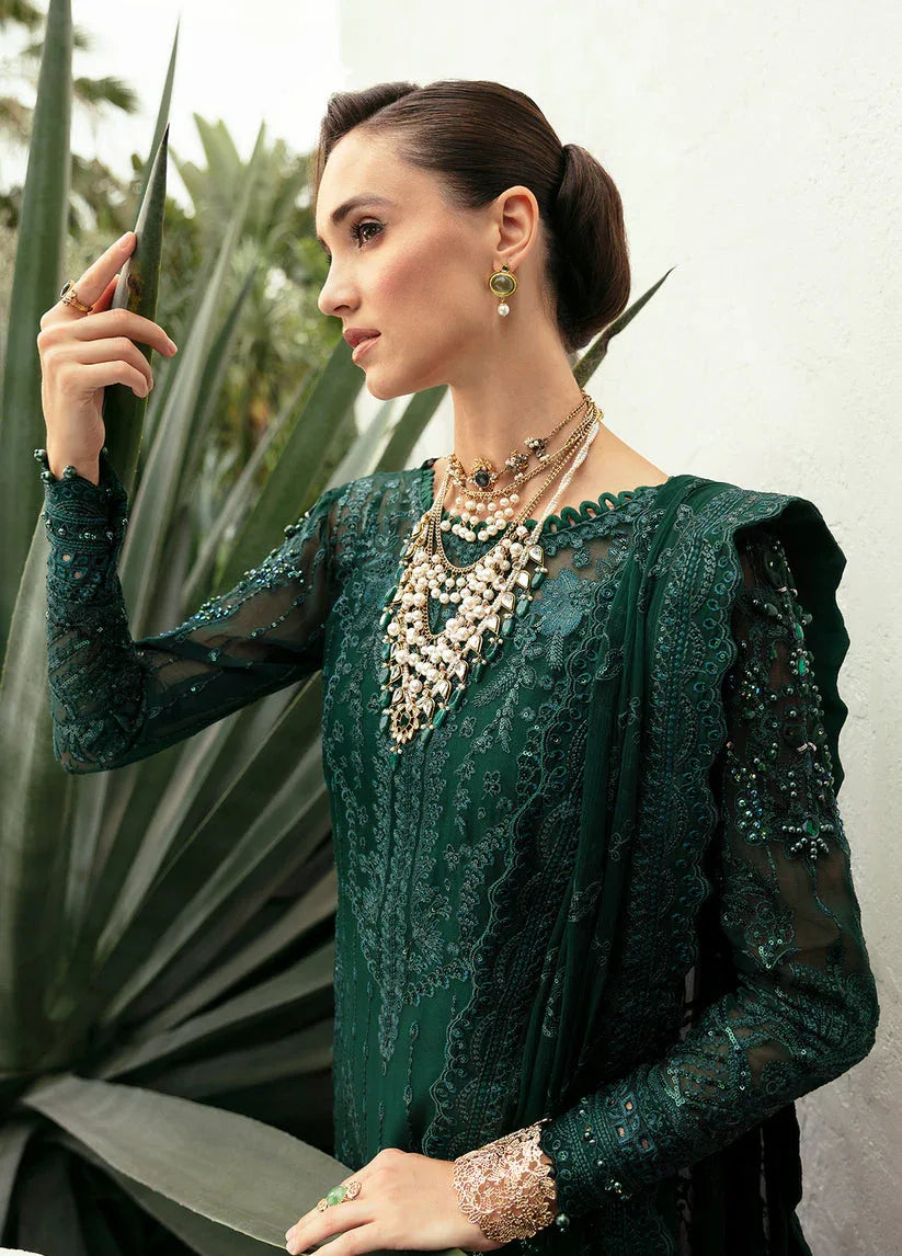 Gulaal | Embroidered Chiffon Eid Collection | CASSIA - Rang-e-Khaas