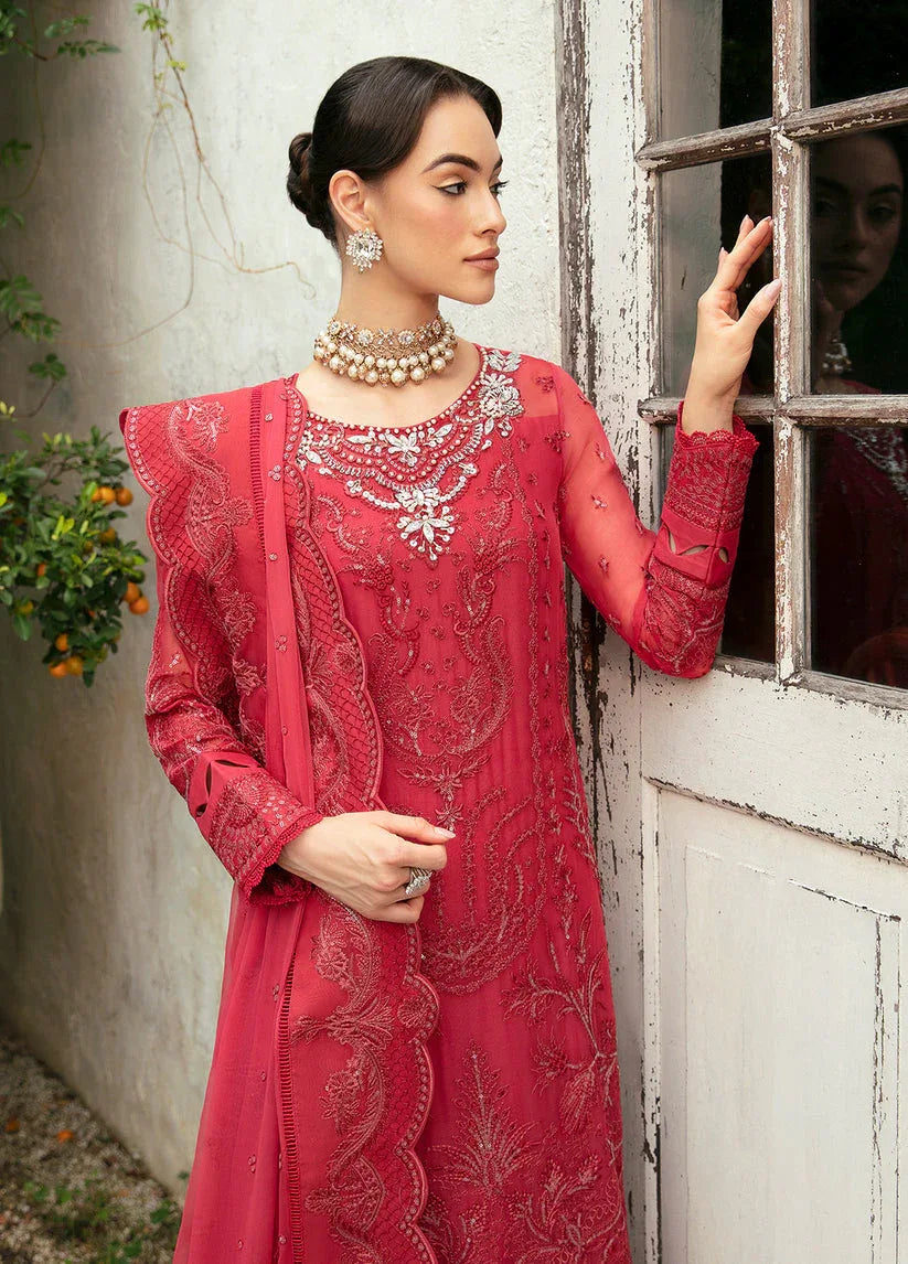 Gulaal | Embroidered Chiffon Eid Collection | ULMARIA - Rang-e-Khaas