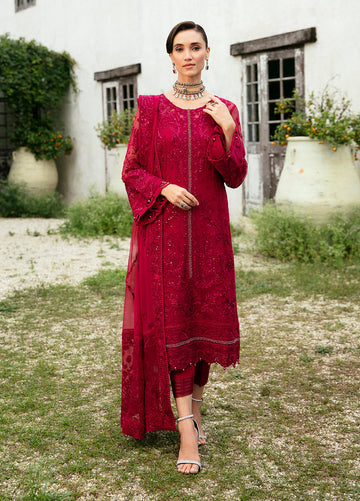 Gulaal | Embroidered Chiffon Eid Collection | MYSARIA - Rang-e-Khaas